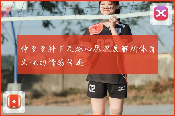 仲豆豆种下足球心愿深度解析体育文化的情感传递